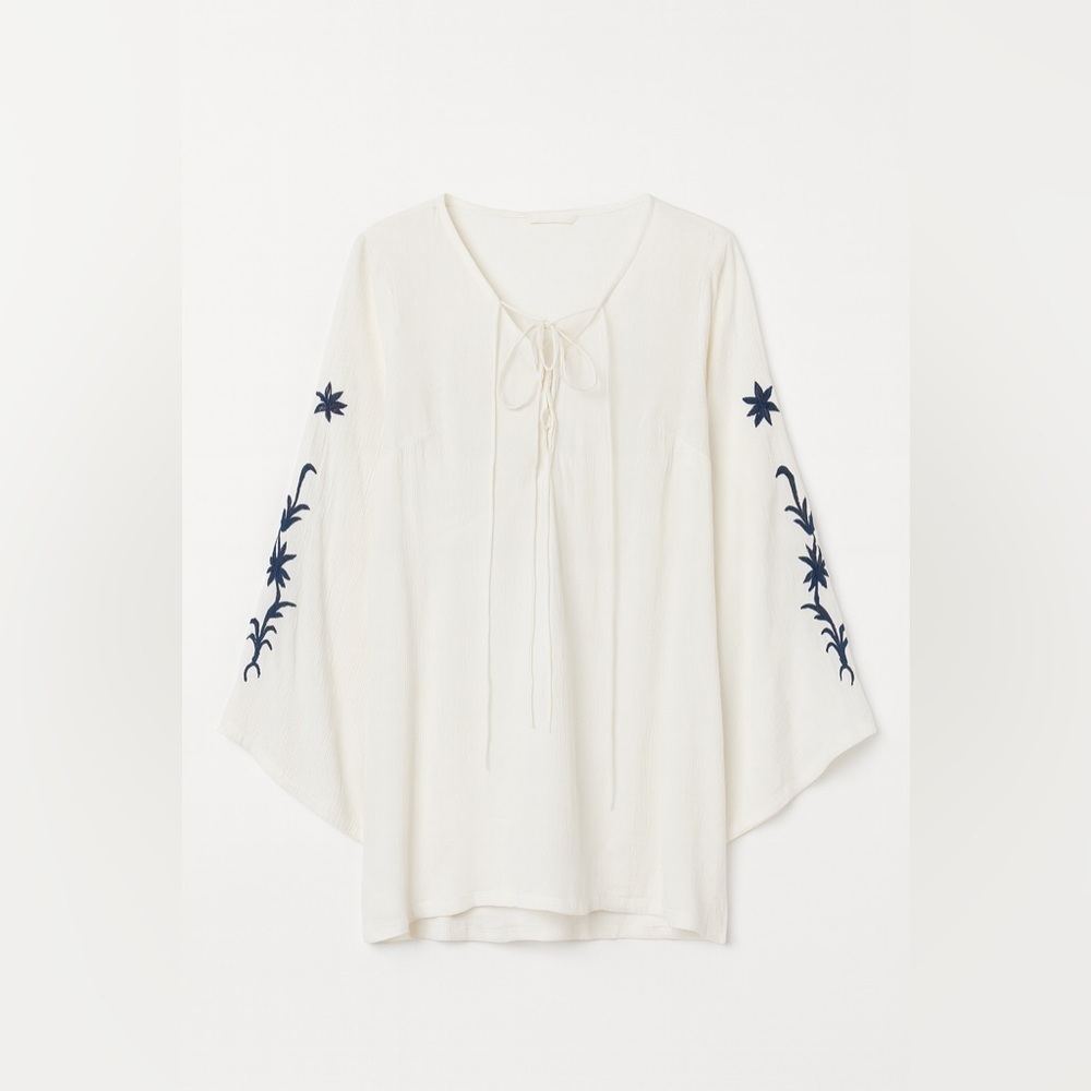 California Moonrise • NWT $72 Rayon Embroidered Boho Dress - Picture 2 of 7